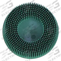 SCOTCH-BRITE Tapered Bristle Disc: 3 in Brush Dia, TR, Ceramic, P50 Grit (MPN 7000000745). Key specifications — Brand: SCOTCH-BRITE.