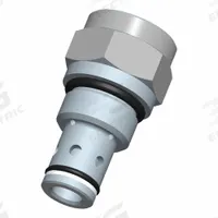 BUCHER HYDRAULICS Cartridge Valve: Screw-In, Screwdriver Adjustment, C10-20 Valve Cavity Size, CVFP (MPN CVFP-10-N-0-015). Key specifications — attr1012059: CVFP-10-N-0-015; attr1250696: CVFP; attr1011660: Nitrile; attr1011632: Screwdriver; attr1011635: BUCHER HYDRAULICS; attr1011644: C10-20.