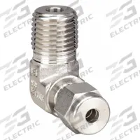 HAM-LET Compression Fitting Elbow: 12 mm OD x 1/4 in Pipe Fitting Size, Compression x MNPT (MPN 769L-SS-12MM X 1/4). Key specifications — Compatible Fitting Brands: Let-Lok; Brand: HAM-LET.