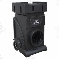 Negative Air Machine: Polyethylene, Activated Carbon Adsorption/Particulate Filtration, Front, 60 Hz (MPN AP-1500D). Key specifications — Brand: XPOWER; Includes Filter: Air Filter Included.