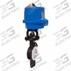 BONOMI Electrically Actuated Butterfly Valve: Carbon Steel, 100 to 240V AC, 8 in Pipe Size, Wafer, 4 (MPN ME8100-003-8). Key specifications — Brand: BONOMI; Input Control Signal: Manual; Disc Material: Stainless Steel.
