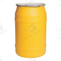 EAGLE Transport Drum: HDPE, 55 gal, Lever Lock Ring, Unlined/No Interior Coating, Metal, Plastic (MPN 1656M). Key specifications — Drum Material: HDPE; Drum Head Type: Open Head; UN Rating Solids: 1H2/X200/S; UN Rating Liquids: 1H2/Y250/S; Interior Lining: Unlined/No Interior Coating; Drum Message Text: None; Closing Ring Material: Metal; For Holding: Spill Containment and Cleanup of Hazardous Materials.