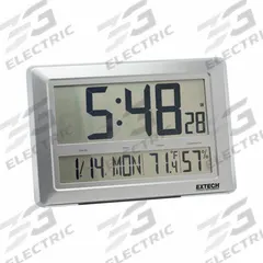 EXTECH Radio Control Clock: Time (MPN CTH10A). Key specifications — Primary Scale: Time; Secondary Scale: Date/Day/Humidity/Temperature; Display Type: LCD; Brand: EXTECH.