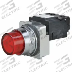 SIEMENS Pilot Light: 30 mm Panel Mounting Size, Red, LED, 24 V AC/DC Max Volt Rating (Supply) (MPN 52PL4D2XB). Key specifications — Series: Class 52; Brand: SIEMENS; Includes Push-To-Test: No Push-To-Test Included.