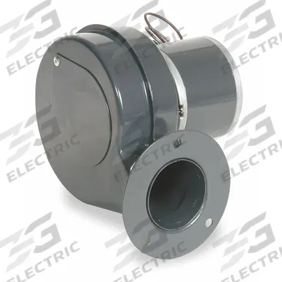 Dayton Blower: 3 in Wheel Dia, Direct Drive, 37 cfm, 1/125 hp, 230V AC, 1 Ph, Open - OEM Direct-Drive Blowers with Drive