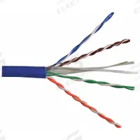 CAROL Category Cable: 100 ft Cable Lg, 23 AWG, Riser, Blue, PVC, Std, CR6.30.07, 1/4 in Outside Dia. Key specifications — Conductor Gauge: 23 AWG; Jacket Material: PVC; Brand: CAROL; Pairs Separation: Standard.