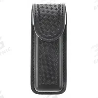 AIRTEK Medical Pouch: Black, Synthetic Leather, Plain, 5 in x 2 in, Snap Closure (MPN 1418PC-1). Key specifications — Color: Black; Material: Synthetic Leather; Pouch Type: Medical Pouch.