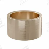 Sleeve Bearing: Bronze, SAE 841, 50 mm Bore, 60 mm OD, 35 mm Lg, 49,938 lb/sq in-fpm Max PV, 2 PK (MPN AAM5060-35B). Key specifications — System of Measurement: Metric; Material Grade: SAE 841; Brand: OILITE.