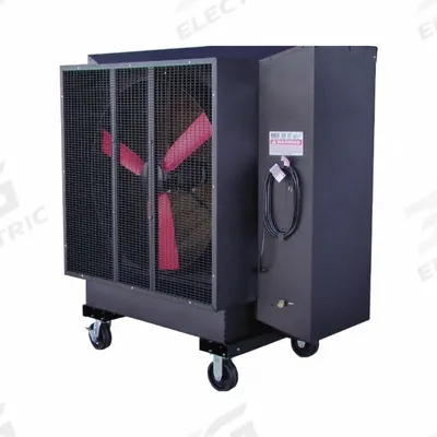 SKYBLADE Portable Evaporative Cooler: 3,000 sq ft – 3,000 sq ft, 5-15P, 115V AC - Portable Evaporative Coolers