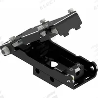 BFT Hardware Kit: For Use With Automated Gate System, 12 1/2 in Overall Ht, Black, Mounting Hardware (MPN P120094 00000). Key specifications — Brand: BFT; Color: Black; For Use With: Automated Gate System; Material: Carbon Steel; Product Type: Mounting Hardware.