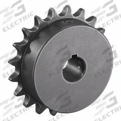 TSUBAKI Single Strand Sprocket: 41, For 1/2 in Chain Pitch, 3/4 in Bore Dia, 20 Teeth, Steel (MPN 41B20F-3/4). Key specifications — Brand: TSUBAKI.