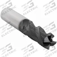 OSG Roughing End Mill: Carbide, TiAlN Coated, 4 Flute, 16 mm Mill Dia, 32 mm LOC, 89 mm OAL (MPN HP400-6299)