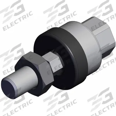 SMC Floating Joint: SMC JC Series, JC20-8-125, Aluminum, M8 x 1.25 Thread Size - Pneumatic Actuator Floating Joints