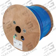 EATON TRIPP LITE Bulk Ethernet Cable: 1,000 ft Cable Lg, 22 AWG, Riser, Blue, PVC, N226-01K-BL, 8. Key specifications — Conductor Gauge: 22 AWG; Jacket Material: PVC; Brand: EATON TRIPP LITE.