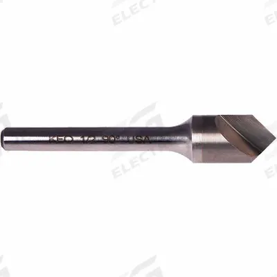 KEO Countersink: 90°, 1 Flute, 1 1/4 in Body Dia, 3/4 in Shank - Fast-Cutting Single-Flute Countersinks