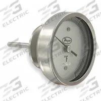 DWYER Sanitary Dial Thermometer: 0°F to 250°F, +/- 1% Accuracy, 3 in Dial Dia, 2.5 in Stem Lg (MPN BT15S32551). Key specifications — Accuracy: +/- 1%; Brand: DWYER.