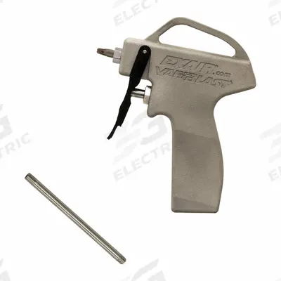 EXAIR Safety Air Gun with extension: Ergonomic Grip, Cast Aluminum, 1/4 in Female NPT - Pistol-Grip Air Guns