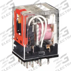 OMRON General Purpose Relay: Socket Mounted, 5 A Current Rating, 120V AC, 4PDT, 14 Pins/Terminals (MPN MY4IN-AC110/120(S)). Key specifications — Brand: OMRON; Base Type: Square; Mounting Style: Plug-In; Pin Shape: Round; Electrical Connection: Plug-In; Manufacturer Part Number: MY4IN-AC110/120(S); Series: MY Series.