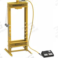 ENERPAC Hydraulic Press: Manual, H-Frame, 25 ton (MPN XLP256XA11GU). Key specifications — attr1088151: ENERPAC.