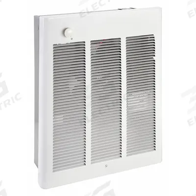 Dayton Recessed Electric Wall-Mount Heater: 1500 W, 120V AC, Single Phase, 120V AC - Large Recessed Electric Wall Heaters