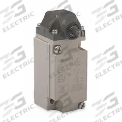 OMRON Plug-In Limit Switch: Roller Arm Plunger, Metallic, Momentary, Plug-In, D4A, Screw Terminals (MPN D4A2717N). Key specifications — Brand: OMRON; Manufacturer Part Number: D4A2717N; Contact Form: DPDT - Sequential Operation; Action: Momentary; Actuator Style: Roller Lever Plunger; Differential Travel: 5°; Overtravel: 65°; Pretravel: 17°.