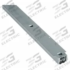 NATIONAL GUARD Automatic Door Bottom: Dual Fin Insert, Aluminum, 48 in Lg, 1 1/2 in Wd, Aluminum (MPN 320N-48). Key specifications — Brand: NATIONAL GUARD.