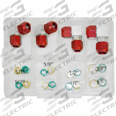 AIRSEPT Line Splice 90 Degrees Pack: Line Splice 90° Fittings, 76054 - Fleet and Vehicle Maintenance