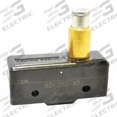 HONEYWELL Miniature Snap Action Switch: Plunger Actuator, 1NO/1NC, Screw (MPN BZ-2RQ-A2). Key specifications — AC Contact Rating: 15 A @ 125 V; Electrical Connection: Screw; Series: BZ; Brand: HONEYWELL.