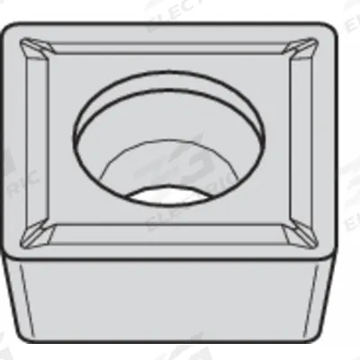 WIDIA Square Turning Insert: SCMT32521P - Square (S) Indexable Turning Inserts