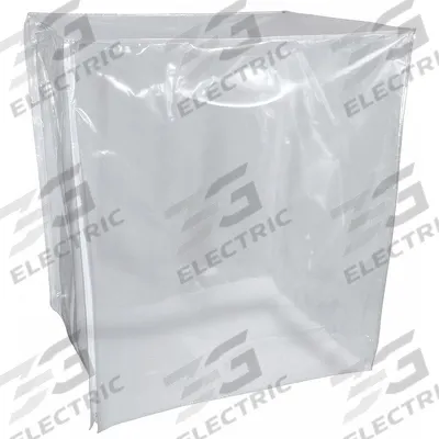 CRESTWARE Pan Rack Cover: 22 in Wd, 34 in Ht, 28 in Dp, PVC, Clear - Pan Rack Covers