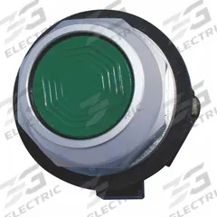 EATON Flush Push Button Operator: Non-Illuminated, Flush Profile, Metallic, 30 mm, 1NO/1NC (MPN HT8AAGAB). Key specifications — Brand: EATON; Action: Momentary; Series: HT800; Push Button Material Type: Metallic.
