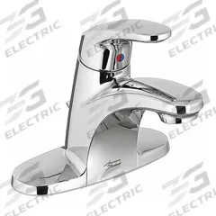 AMERICAN STANDARD Mid Arc Bathroom Faucet: Colony Pro, Metal, Chrome Finish, 1.2 gpm Flow Rate, Arc (MPN 7075004.002). Key specifications — Includes: Metal body with metal lever handle.; Brand: AMERICAN STANDARD; Series: Colony Pro.