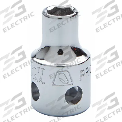 PROTO Socket Bit: 3/8 in Drive Size, Hex Tip, 7/32 in Tip Size, 2 23/32 in Overall Lg - Hex Bit Sockets