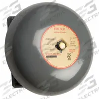 EDWARDS SIGNALING Fire Bell: 24V DC, Bell Sound, Gray, Bell, 2 7/8 in Overall Dp, 6 in Overall Wd (MPN 439D-6AW). Key specifications — Brand: EDWARDS SIGNALING; Manufacturer Part Number: 439D-6AW; Operating Voltage: 24V DC; Color: Gray.