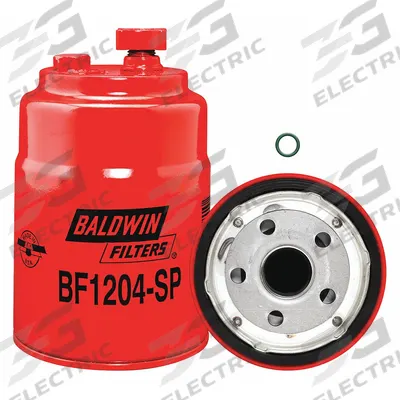 BALDWIN FILTERS Fuel Filter: Spin-On, 3 11/16 in Outside Dia, 1"-14 Thread Size, Diesel Fuel - Spin-On Fuel Filters