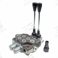HYDRO CUSTOM Hydraulic Directional Control Valve: Four-Way / Three Positions, Tandem Center (MPN 228900). Key specifications — attr1017968: HYDRO CUSTOM; attr1017969: Tandem Center; attr1018005: Spring Center.