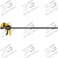 DEWALT Bar Clamp/Spreader: Full-Faced, 36 in Max Jaw Opening, 0 in to 36 in, 3 3/4 in Throat Dp (MPN DWHT83187). Key specifications — attr663922: DEWALT.