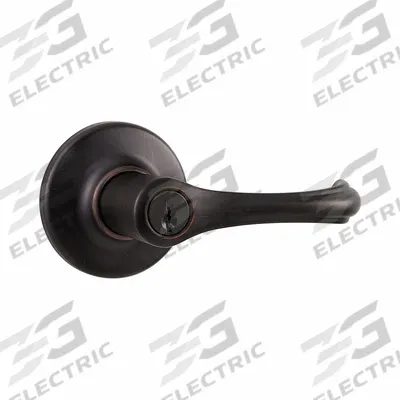 KWIKSET Door Lever Lockset: Office Lever Locksets, Bronze
