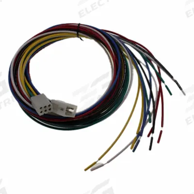 SPEED WIRING PRODUCTS Connector: Molex, .093, 6 Poles, 48 in Wire Lead Lg, 7 A - Industrial & Commercial Low-Power & Signal Connector Assemblies