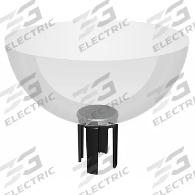 TENSABARRIER Merchandising Bowl: Clear - Merchandising Bowls for Post Tops