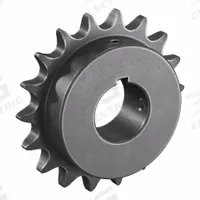 TSUBAKI Single Strand Sprocket: 50, For 5/8 in Chain Pitch, 1 1/4 in Bore Dia, 18 Teeth, Steel (MPN 50B18F-1 1/4). Key specifications — Brand: TSUBAKI.