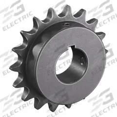 TSUBAKI Single Strand Sprocket: 50, For 5/8 in Chain Pitch, 1 1/4 in Bore Dia, 18 Teeth, Steel (MPN 50B18F-1 1/4). Key specifications — Brand: TSUBAKI.