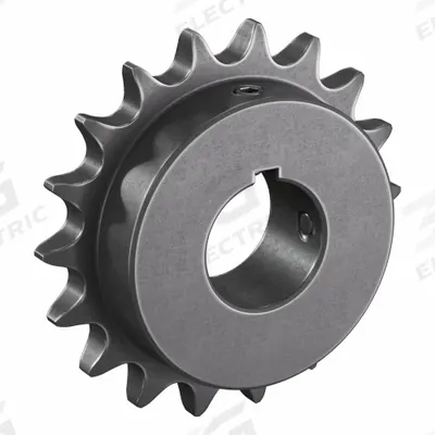 TSUBAKI Single Strand Sprocket: 50, For 5/8 in Chain Pitch, 1 1/4 in Bore Dia, 18 Teeth - Size 50 Fixed-Bore Roller Chain Sprockets
