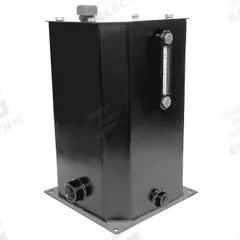 APPROVED VENDOR Hydraulic Reservoir: 8 gal Nominal Capacity, 1-1/2 in NPT Suction Port Thread Size (MPN 24W702). Key specifications — attr98937: APPROVED VENDOR; attr96983: 3/4 in NPT; attr96982: 1-1/2 in NPT.