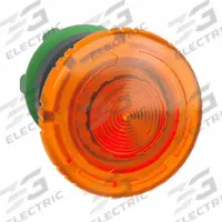 SCHNEIDER Mushroom Head Push Button: 22 mm Mounting Size, Non-Metallic, Maintained (MPN ZB5AW753). Key specifications — Brand: SCHNEIDER; Action: Maintained; Series: XB5; Push Button Material Type: Non-Metallic.