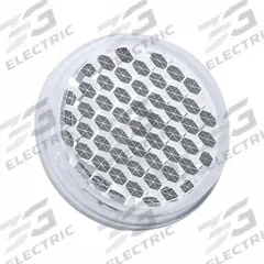 IFM Round Sensor Reflector: Non-Polarized, Round, Plastic, 25 mm Overall Dia (MPN E20003). Key specifications — Product Type: Flat Reflector; Brand: IFM; Manufacturer Part Number: E20003; Compatible Product Type: Retroreflective Sensors; Material: Plastic; Polarization: Non-Polarized.