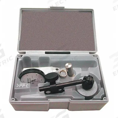 MITUTOYO Dial Test Indicator & Mini Mag Base: 0 in to 0.03 in /0 mm to 0.762 mm, Horizontal - Dial Test Indicator & Base Sets