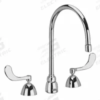 ZURN Gooseneck Kitchen/Bathroom Faucet: AquaSpec®, Brass, Widespread, Deck, 3 Mounting Holes, Chrome (MPN Z831C4-XL). Key specifications — Series: AquaSpec®; Brand: ZURN.