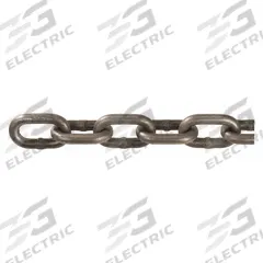 PEERLESS Straight Chain: 5/8 in Chain Trade Size, 43 Chain Grade, Carbon Steel, Straight, Plain (MPN 5030813). Key specifications — Brand: PEERLESS.
