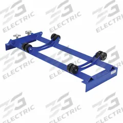 VESTIL Drum Rack: 17 in x 43 in x 7 in, 800 lb Wt Capacity, For 30 gal/55 gal Drum Capacity, Blue (MPN PRDC-42-R). Key specifications — Color/Finish: Blue; For Drum Capacity: 30 gal; Wheel Material: Poly; Brand: VESTIL.